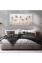 Quadro Semplicemente Felicita Papaveri Argento Legno Regalo Matrimonio Acca QD.934 31x61