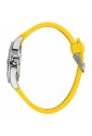 Orologio Sector Modello 230 Solo Tempo Datario Quadrante Nero Acciaio Misura 39 mm Cinturino Silicone Giallo Uomo R3251161058