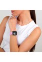 Smartwatch Orologio Sector S-08 Cinturino Silicone Rosa Peonia Misura 37x44mm R3251303008