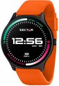 Smartwatch Orologio Sector S-06 Cinturino Silicone Arancione Misure 51x45 mm R3251551004