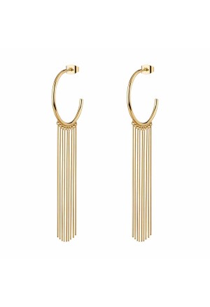 Orecchini Cerchio Brosway Aura Frange Acciaio Gold BAU28