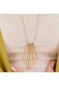 Collana Girocollo Brosway Aura Con Pendente A Barrette Acciaio Gold BAU04