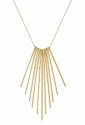 Collana Girocollo Brosway Aura Con Pendente A Barrette Acciaio Gold BAU04