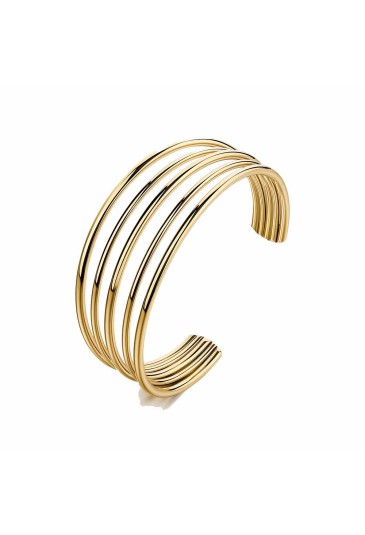 Bracciale Rigido Brosway Aura Multifilo Acciaio Dorato BAU15A