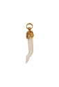 Ciondolo Corno Corallo Rosa Montatura Argento Dorato Fantasia Monile SM3O9FM