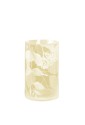 Vaso Vetro Bianco Iridescente Linea Botanic Altezza 20cm Hervit 29125