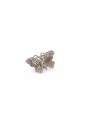 Spilla Farfalla Argento Zirconi Incastonati Misura Small Fantasia Monile YKHHGFM