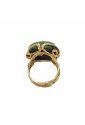 Anello Pietra Naturale Rubizoisite Montaura Argento Gold GICTEFM