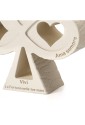 Albero Augurale Tridimensionale Color Tortora Altezza 10cm Acca AR 354 AF/TOR