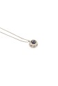 Collana Girocollo Zaffiro Diamanti Naturali Oro Bianco 18kt Mario Porzio 90-231ZBX