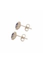 Orecchini Smeraldi Diamanti Naturali Oro Bianco 18kt Mario Porzio MP77-441-ZB