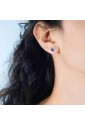 Orecchini Smeraldi Diamanti Naturali Oro Bianco 18kt Mario Porzio MP77-441-ZB