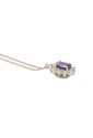 Girocollo Collana Zaffiro Diamanti Naturali Modello Principessa Oro 18kt Mario Porzio MP77-440-ZB