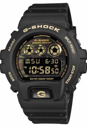 Orologio Casio G-Shock Digitale Cronometro Timer Conto Alla Rovescia Colore Nero Camouflage DW-6900CF-1ER