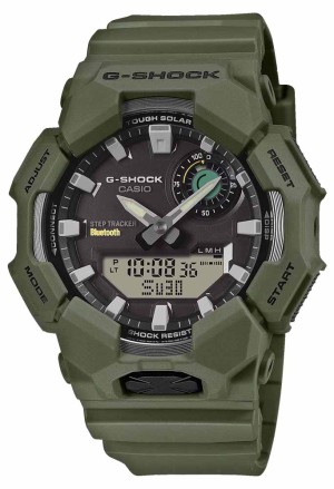Orologio Casio G-Shock Ana Digi Connessione Smartphone Cronometro Timer Conto Alla Rovescia Colore Verde GA-B010-3AER