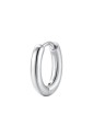 Mono Orecchino Cerchio Acciaio Anallergico Misura 13mm Luca Barra OK1578