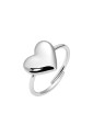 Anello Cuore Acciaio Anallergico Misura Regolabile Luca Barra ANK712