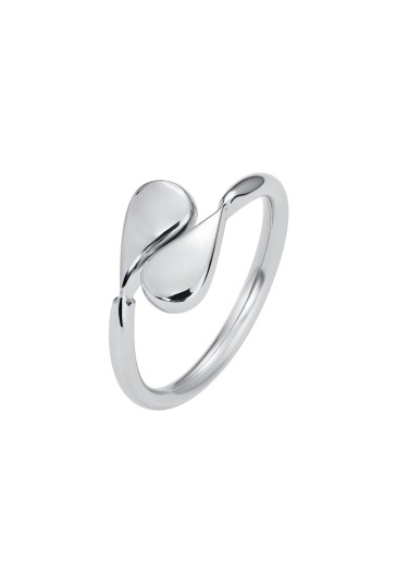 Anello Gocce Acciaio Anallergico Misura S Luca Barra ANK714