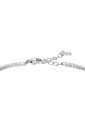Bracciale Tennis Zirconi Bianchi Cuore Acciaio Anallergico Luca Barra BK2867