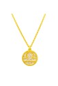 Collana Ciondolo Zodiaco Bilancia Argento Dorato Miss Miss XQC99FM
