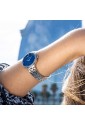 Orologio Festina Solo Tempo Quadrante Blu Cristalli Bianchi Acciaio Donna F20600/3