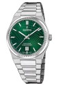 Orologio Festina Rive Swiss Made Solo Tempo Datario Quadrante Verde Acciaio Uomo F20051/5
