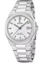 Orologio Festina Classic Swiss Made Solo Tempo Datario Quadrante Bianco Acciaio Uomo F20100/1