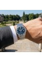 Orologio Festina Classic Swiss Made Solo Tempo Datario Quadrante Blu Acciaio Uomo F20100/4