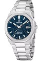 Orologio Festina Classic Swiss Made Solo Tempo Datario Quadrante Blu Acciaio Uomo F20100/4
