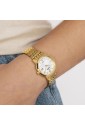Orologio Festina Swiss Made Gold Solo Tempo Quadrante Bianco Donna F20021/1