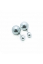Orecchini Doppia Perla Tribal Argento Anallergico 8089