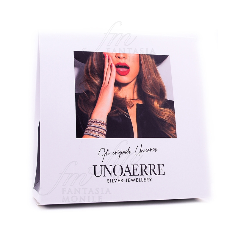 Engelsrufer Collana Donna Argento 925 Con Ciondolo Lettera B E Zircone - Regolabile 40+4 Cm - Nichel Free