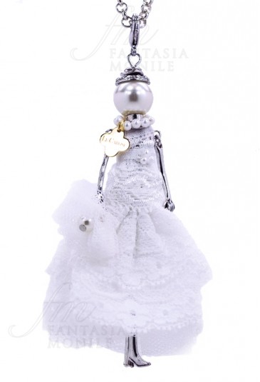 Collana Donna Le Carose Sposa New Spring 2016 Bride Toco D'Encanto Pink Mood FMVMCVB