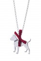 Collana Cane Pitbull Argento 925% Dog Unoaerre 73FDTFM