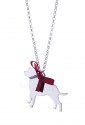 Collana Cane Rotweiler Argento 925% Dog Unoaerre ABQRYFM