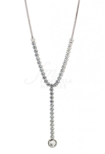 Collana Donna Sposa Argento 925% Centrale Semirigido Unoaerre TIPTRFM