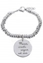 Bracciale Lady Argento Charm Incisione Pensa Credi Sogna E Osa My Charm ABRA