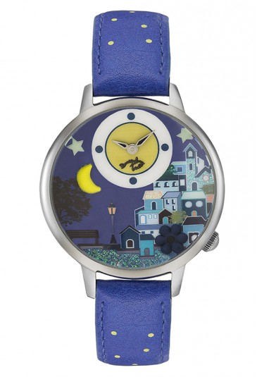Braccialini Orologio Acciaio Donna Design 3D Pelle Watch Timepieces