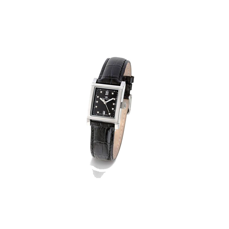 Orologio Da Uomo Quadrato In Pelle Nera – Regalo Ideale Per Appassionati Di Fantasy