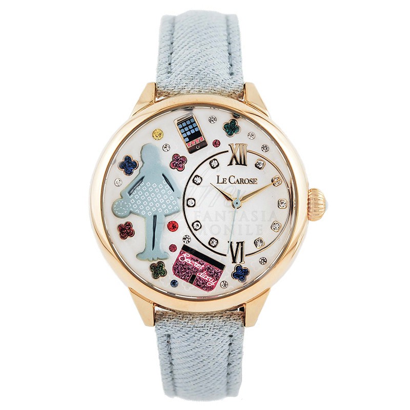 Orologio Donna Le Carose Workers Mestieri Teenager Pink Mood TBBMFFM