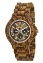 Orologio Uomo Legno Zebrano Multifunzione Wood Green Time ZW014C