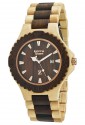 Orologio Uomo Legno Acero Sandalo Wood Green Time ZW016A