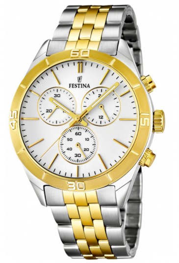 Orologio uomo festina acciaio deals