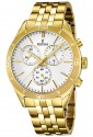 Orologio Uomo Laminato Oro Cronografo Acciaio Festina F16764/1