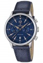 Orologio Uomo Sportivo Cronografo Blu Acciaio Pelle Festina F16870/2