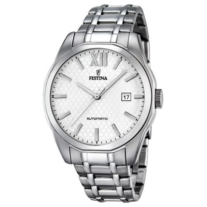 F16884/2 Orologio Uomo Quadrante Silver Acciaio Festina Automatico