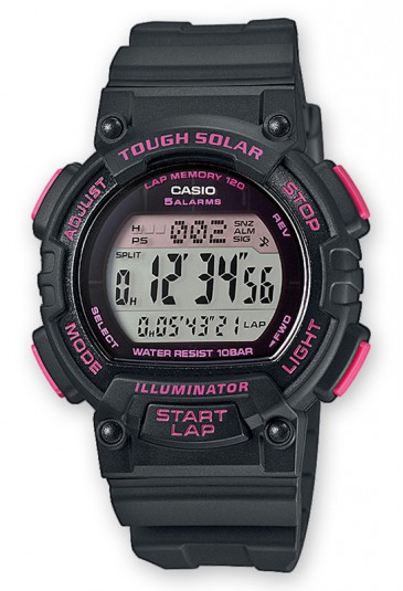 Orologio Illuminator Tough Solar Nero Rosa Casio STL-S300H-1CEF
