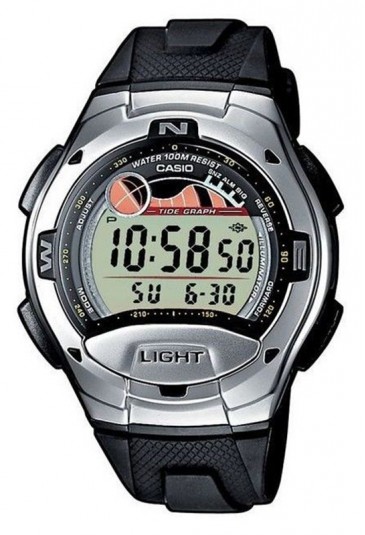 Orologio Sport Nero Casio W-753-1AVES