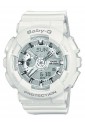 Orologio Unisex Bianco Baby-G Analogico Digitale Casio BA-110-7A3ER