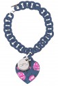 Bracciale OPS!Flower Silicone Gomma Blu OPSBR-156